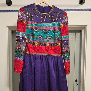 Victoria Royal Vintage 80s Dress